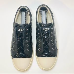 Women's UGG Australia 'Jemma' Quilted Sneaker, Size 7 Black SN 1010651